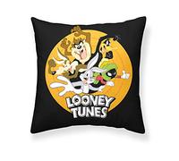 BELUM | Funda Cojín Looney Tunes con Relleno Incluido tamaño 45x45cm Modelo Looney Tunes Basic A