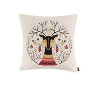 BELUM | Funda cojín Navidad, Funda cojin Laponia 25 50x50 100% algodón