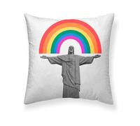 BELUM | Funda cojín Tamaño: 50x50 cm Tejido: 100% algodón orgánico Modelo: Pride 07 | Funda Cojín LGTBIQ+