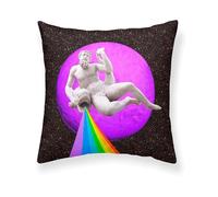 BELUM | Funda cojín Tamaño: 50x50 cm Tejido: 100% algodón orgánico Modelo: Pride 18 | Funda Cojín LGTBIQ+