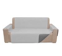 BL BELUM - Funda sofá Reversible microsatén- Funda cubre sofá acolchada y ajustable- Funda cubre sofá protector sofá- Funda Sofá