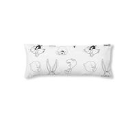 BELUM | Funda de Almohada Harry Potter, Funda de Almohada 100% algodón Looney B&W de 30x50.