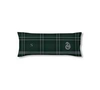 BELUM | Funda de Almohada Harry Potter, Funda de Almohada 100% algodón Modelo Slytherin Cuadro de 65X65 cm.