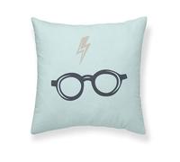 BELUM | Funda de cojín 100% algodón Hpotter Deep Blue A 45x45cm, Funda de cojín Suave, Funda de cojín de Varios tamaños, Funda de cojín Multicolor