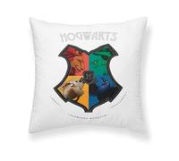 BELUM | Funda de cojín 100% algodón Hpotter Shields 45x45cm, funda de cojín suave, funda de cojín de varios tamaños, funda de cojín multicolor