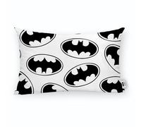 BELUM | Funda de cojín Batman | Funda de cojín Tejido Half Panama 100% algodón orgánico | Funda de cojín Cierre con Cremallera Invisible | Tamaño; 30x50cm