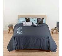 BELUM | Funda nórdica con Botones 100% algodón Modelo Hpotter Deep Blue Cama de 180 (260x240 cm.); Funda nórdica Ligera y Confortable; Funda nórdica licencias Oficiales