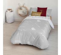 BELUM | Funda nórdica con Botones 100% algodón Modelo Hpotter Universe Cama de 80 (140x200 cm.); Funda nórdica Ligera y Confortable; Funda nórdica licencias Oficiales