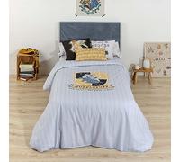 BELUM | Funda nórdica Harry Potter, Funda nórdica con Botones 100% algodón Modelo Hufflepuff Sweet para Cama de 105 (180x220 cm)