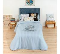 BELUM | Funda nórdica Harry Potter, Funda nórdica con Botones 100% algodón Modelo Slytherin Sweet para Cama de 90 (155x220 cm.)
