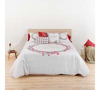 BELUM | Funda nórdica Navidad 50% algodón - 50% poliéster, Funda nórdica con Botones Laponia 23 180 (260x240)