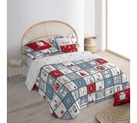 BELUM | Funda nórdica Navidad 50% algodón - 50% poliéster, Funda nórdica con Botones Laponia 3 180 (260x240)