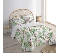 BELUM | Funda nórdica Navidad 50% algodón - 50% poliéster, Funda nórdica con Botones Laponia 4 140x200