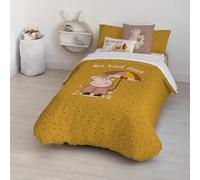 BELUM | Funda nórdica Peppa Pig | Funda nórdica Modelo No Bad Days | Funda Nórdica con Botones | Funda nórdica 100% algodón | Funda Nórdica (Cama de 105 (180X240 cm))