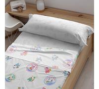 BELUM | Juego de Sábanas 100% algodón Peppa Pig Time Bed 90 (160x270 cm) | Juego de sábanas Ligeras, Suaves y Confortables | Juego de sábanas Peppa Pig Licencia Oficial