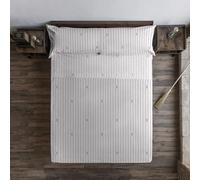 BELUM | Juego de sábanas Harry Potter, Juego de sábanas con almohada y bajera estampadas 100% algodón modelo HPotter Granate para cama de 180.