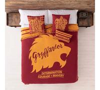 BELUM | Manta Harry Potter, Manta Jaquard 180x240 Gryffindor Values, Manta para Sofa Harry Potter, Manta para Cama Harry Potter, Manta Todo Tipo de usos Harrry Potter