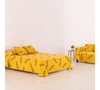 BELUM | Manta Plaid Harry Potter Extrasuave - Tamaño: 180x270 - Tejido: 60% algodón - 40% poliéster - Modelo: Hufflepuff - Características: Antihumedad, Hipoalergénico, Anti ácaros e higiénico