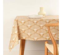 BELUM | Mantel 140x140 Antimanchas 100% Algodón Resinado, No Hule, Tacto Algodón, Impermeable, Repelente Líquidos