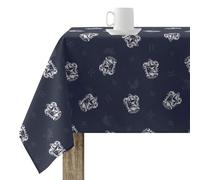 BELUM | Mantel 140x140 cm Harry Potter Mantel resinado (tacto plastificado) antimanchas modelo Ravenclaw Shield
