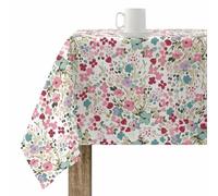 BELUM | Mantel 140x140 cm Resinado Antimanchas Modelo 0120-52, No Hule, Sin Rigidez, Tacto Algodón
