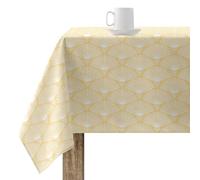 BELUM | Mantel 200x140 Antimanchas 100% algodón resinado Modelo 0120-213, Mantel NO Hule, Mantel Tacto algodón, Mantel Impermeable, Mantel Antimanchas Repelente líquidos
