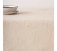 BELUM | Mantel Antimanchas Jacquard Tamaño 100x80 cm - Mantel Antimanchas Tacto Extrasuave Color Crudo - Mantel Tejido 70% algodón - 30% Poliester Modelo 31990C