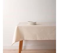 BELUM | Mantel Antimanchas Jacquard Tamaño 200x155 cm - Mantel Antimanchas Tacto Extrasuave Color Crudo - Mantel Tejido 70% algodón - 30% Poliester Modelo 000-068