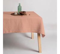 Belum | Mantel Antimanchas Lino 100% Dustypink 140x150 cm | Mantel Mesa Rectangular Resinado | Mantel Hidrófugo de Calidad en Varias Medidas | Manteles de Lino para Interior y Exterior