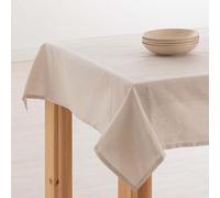 Belum | Mantel Antimanchas Lino 100% Light Grey 140x150 cm | Mantel Mesa Rectangular Resinado | Mantel Hidrófugo de Calidad en Varias Medidas | Manteles de Lino para Interior y Exterior