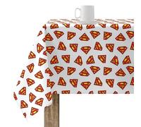 BELUM | Mantel antimanchas Superman White | Mantel antimanchas | Mantel antimanchas Mesa Rectangular Resinado | Mantel Mesa | Mantel Mesa Cocina | Mantel Mesa hogar (300X140 cm)