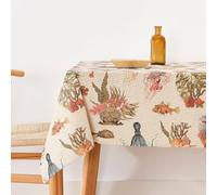 BELUM | Mantel Antimanchas Tamaño 100x140 cm - Mantel Tacto Extrasuave Color Multicolor - Mantel 100% Made in Spain Tejido 100% algodón orgánico - Mantel Modelo 0120-396