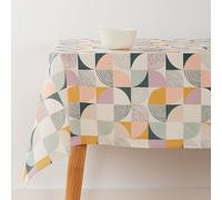 BELUM | Mantel Antimanchas Tamaño 100x155 cm - Mantel Tacto Extrasuave Color Multicolor - Mantel 100% Made in Spain Tejido 100% algodón orgánico - Mantel Modelo 0120-381