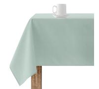 BELUM | Mantel Antimanchas Tamaño 140x140 cm - Mantel Tacto Extrasuave Color Menta - Mantel 100% Made in Spain Tejido 65% algodón orgánico - 35% poliéster - Mantel Modelo Rodas 2816