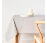 BELUM | Mantel Antimanchas Tamaño 155x155 cm - Mantel Tacto Extrasuave Color Gris Medio - Mantel 100% Made in Spain Tejido 100% algodón orgánico - Mantel Modelo Liso