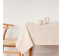 BELUM | Mantel Antimanchas Tamaño 240x155 cm - Mantel Tacto Extrasuave Color Gris Claro - Mantel 100% Made in Spain Tejido 100% algodón orgánico - Mantel Modelo Liso