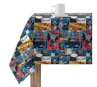 BELUM | Mantel Batman 250x140 cm Mantel resinado (Tacto plastificado) Antimanchas Modelo Batman Action 1