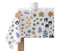 BELUM | Mantel Hule Antimanchas Resinado 100x140cm | Mantel Hule Mesa Rectangular Resinado | Mantel Resinado Hule en Varias Medidas | Mantel Mesa Cocina