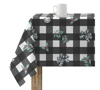 BELUM | Mantel Navidad 200x140 cm 100% algodón resinado Antimanchas (Tacto no plastificado) Modelo Elegant Christmas 1