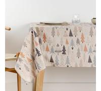 BELUM | Mantel Navidad 200x140 cm Antimanchas 100% algodón resinado, Mantel NO Hule, Mantel Tacto algodón, Mantel Impermeable, Mantel Antimanchas Repelente líquidos