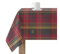 BELUM | Mantel Navidad 250x140 cm 100% algodón resinado Antimanchas (Tacto no plastificado) Modelo Christmas in Hogwarts