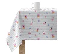 BELUM | Mantel Peppa Pig 250x140 cm Mantel resinado (Tacto plastificado) Antimanchas Modelo Awesome 4