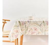 BELUM | Mantel Rectangular 300x140 cm Antimanchas 100% Algodón Resinado Modelo 0120-248, Impermeable, Repelente Líquido