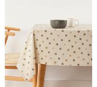 BELUM | Mantel Rectangular XL 100x140 cm Antimanchas 100% Algodón Resinado, Tacto Algodón, Impermeable, Repelente Líquidos