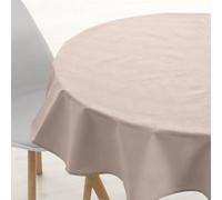 BELUM | Mantel Redondo diámetro 140 Antimanchas 100% algodón resinado, Mantel NO Hule, Mantel Tacto algodón, Mantel Impermeable, Mantel Antimanchas Repelente líquidos