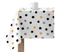 BELUM | Mantel resinado 100% algodón orgánico XL | Mantel resinado Antimanchas | Mantel Grande para Mesa Rectangular (100X300)