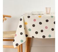 BELUM | Mantel resinado 100% algodón orgánico XL tamaño 180x200 cm | Mantel resinado antimanchas | Mantel grande para mesa rectangular