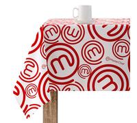 BELUM | Mantel Resinado Antimanchas Masterchef Tamaño: 300x140 cm Modelo: 0400-53 Tejido: 100% Algodón - Mantel NO Hule Tacto algodón Muy Suave - Mantel Impermeable Repelente líquidos