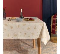 BELUM | Mantel resinado antimanchas Tamaño: 300x140 cm Modelo: Hogwarts Christmas, Mantel mesa rectangular impermeable