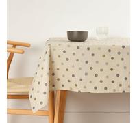 BELUM | Mantel XL 140x140 cm Antimanchas 100% algodón resinado, NO Hule, Tacto algodón, Impermeable, Antimanchas Repelente líquidos